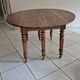 Louis Philippe round table in walnut