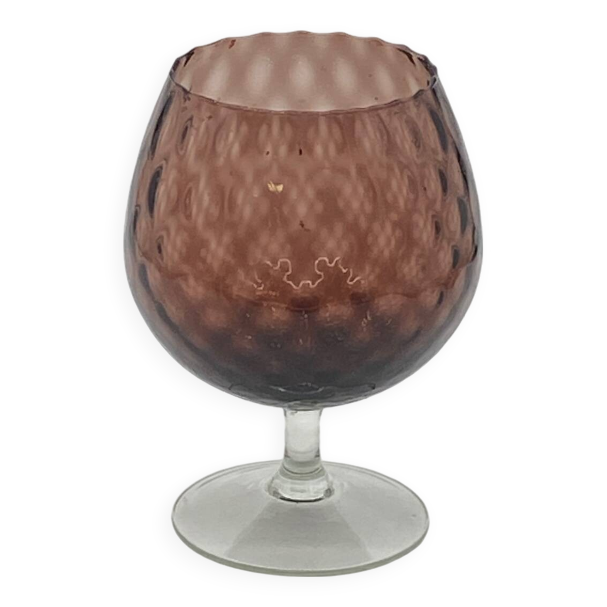 Empoli Italy vase / large glass / vintage