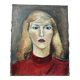 Portrait sur toile ancien, Tissier