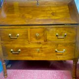 Walnut desk Directoire