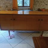 Vintage scandinavian waxed/lacquered buffet