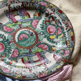 Macao Qianlong nian zhi porcelain decorative plates