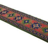 Anatolian handmade vintage rug 290 cm x 77 cm