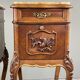 Pair of Louis XV Bedside Tables, Yellow Marble, 19th Century