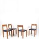 Pierre chapo - suite de 4 chaises mod. s24