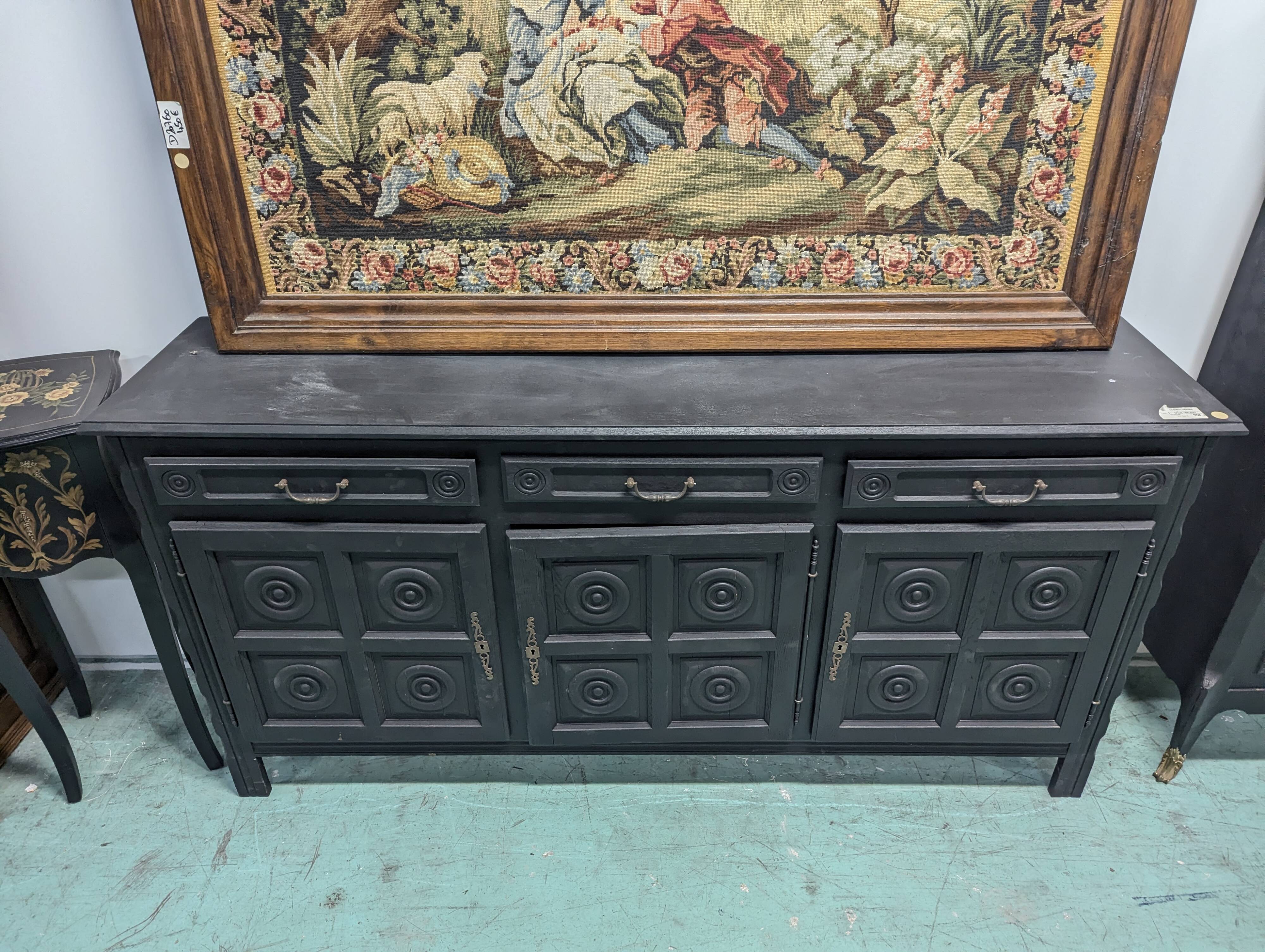 Black neo-Basque enfilade