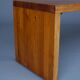 Vintage Scandinavian long pine bench. 1960s