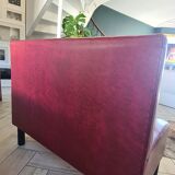 2 benches of bistro imitation leather