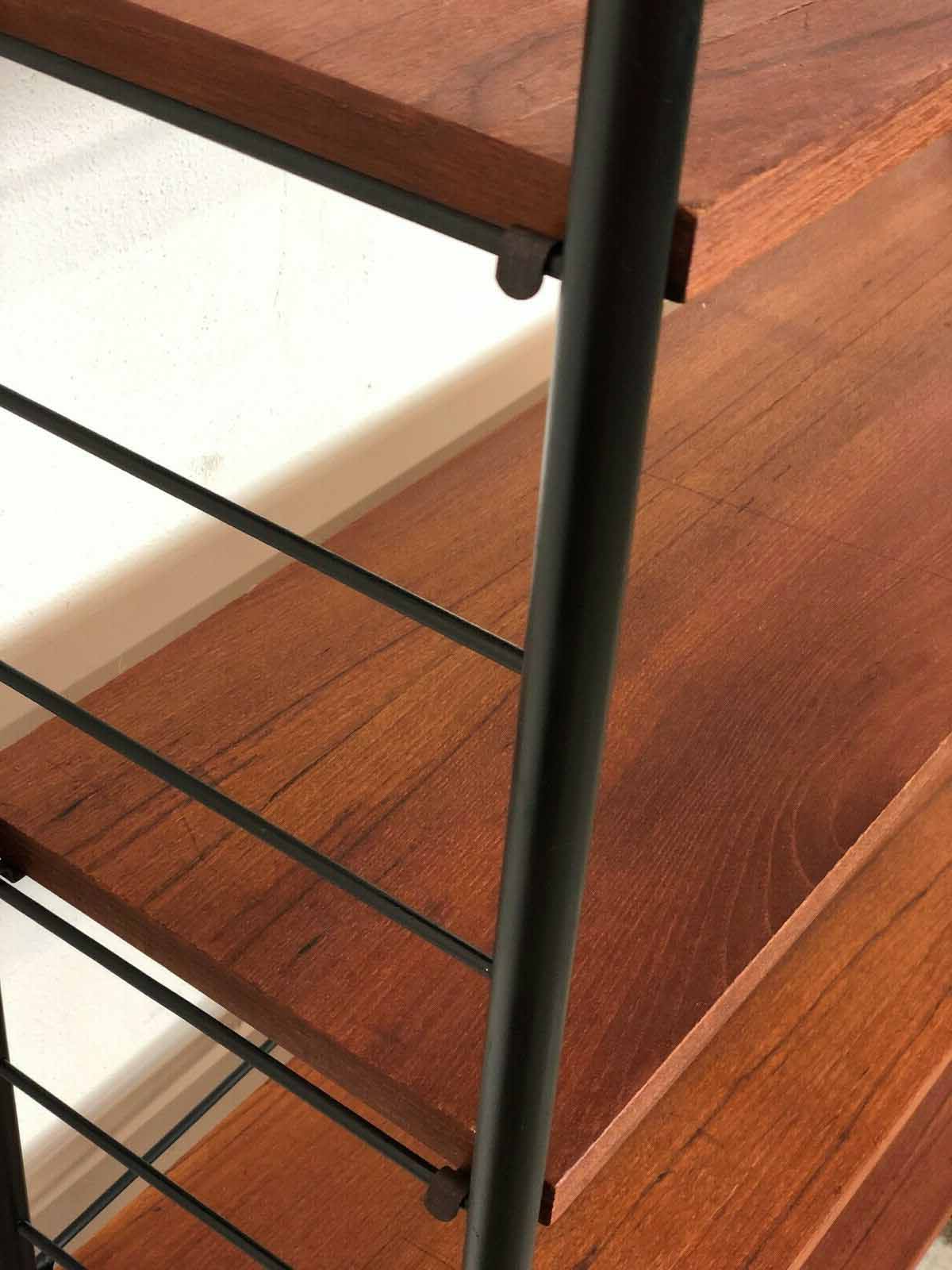 Storage cabinet - modernist library. Italy, 50s