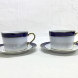 Head to head breakfast - 2 cups with saucers