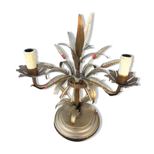 lampe dorée gerbe de