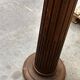 Fluted column in carved and molded wood - circa 1900