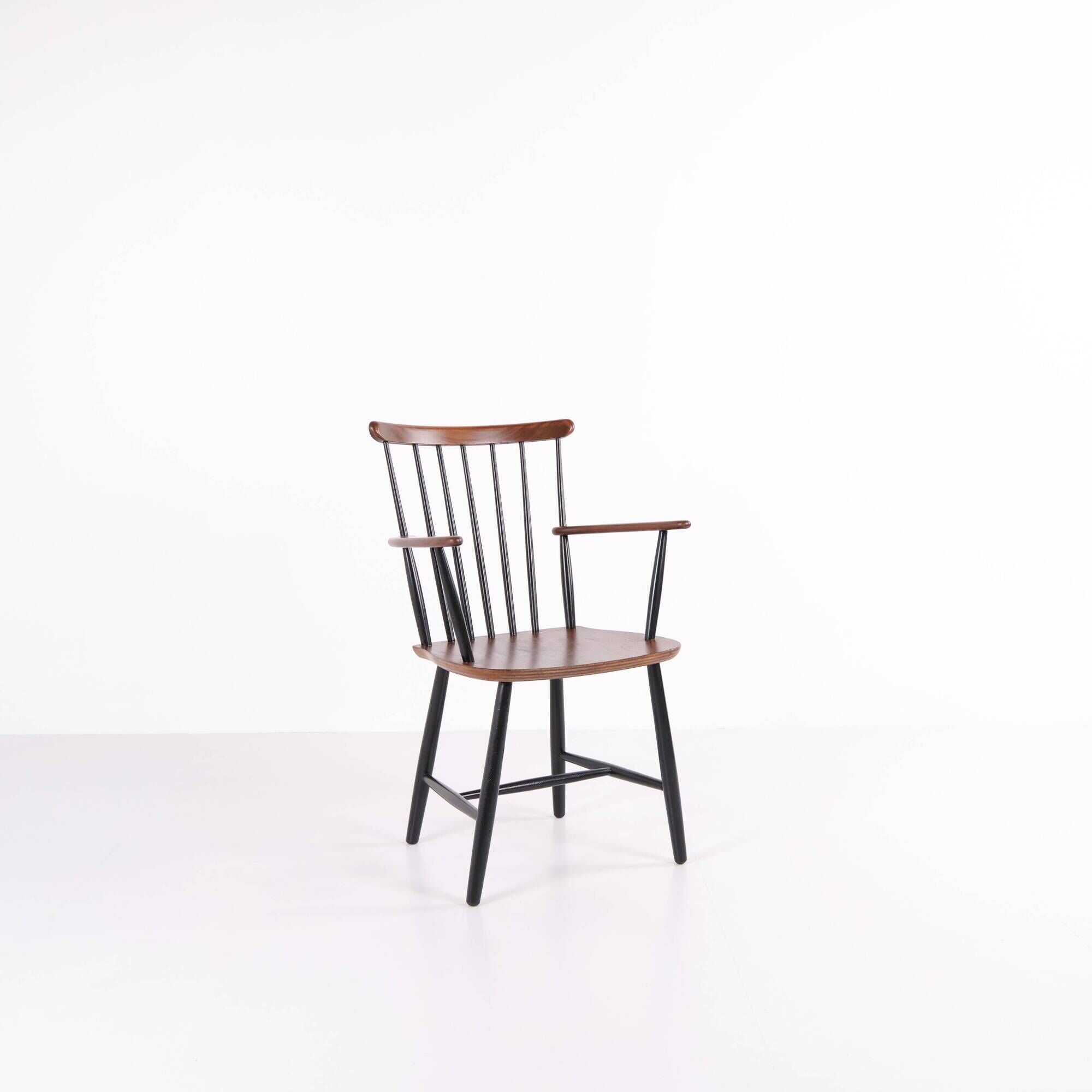 Armchair - Rosewood and black painted - Poul M. Volther - Farstrup - 1960s