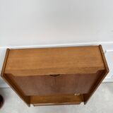 Scandinavian secretary with compass feet