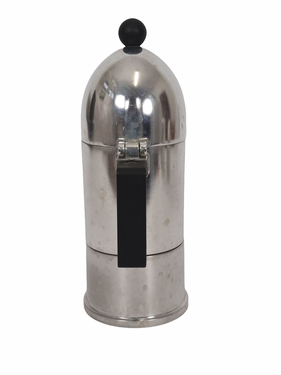 Two vintage Alessi mokes, Aldo Rossi,  Cupola design model