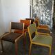 Set de 6 chaises scandinave plywood