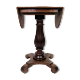 Side table with extensions in mahogany from around the 1890s
