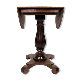 Side table with extensions in mahogany from around the 1890s