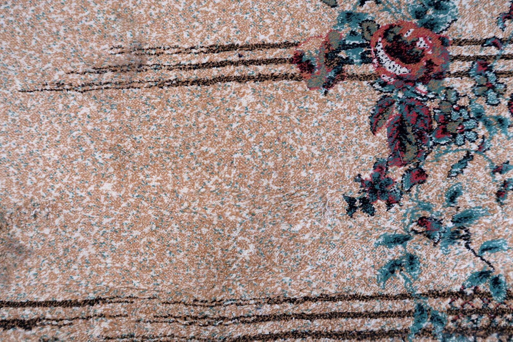 Tapis vintage turc moderne en laine – 119 x 175 cm – Années 1970
