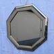 Belgian octagonal mirror "Deknudt Mirrors" from the 80s