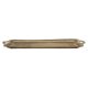 Vintage Oriental Brass Tray with Floral Decoration, 50 cm