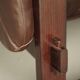 Rare pair of model MP-91 leather lounge chairs by Percival Lafer