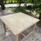 Table bois carré / Table à manger / table de boulanger