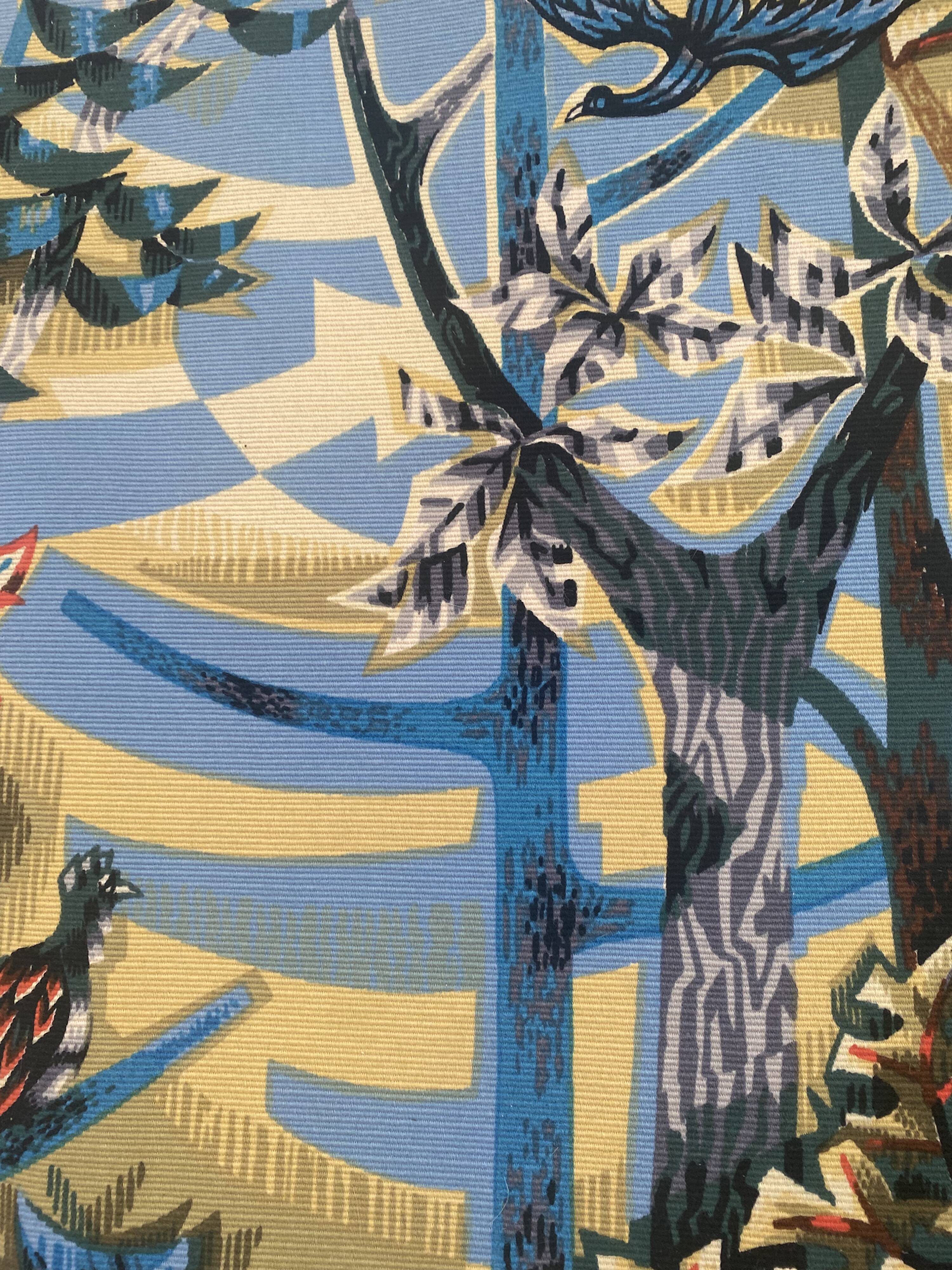 Tapestry Hanging "The Forest" signed Robert Debiève