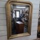 Miroir style Louis Philippe doré