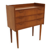 Scandinavian teak chest of drawers, Denmark, 1960.