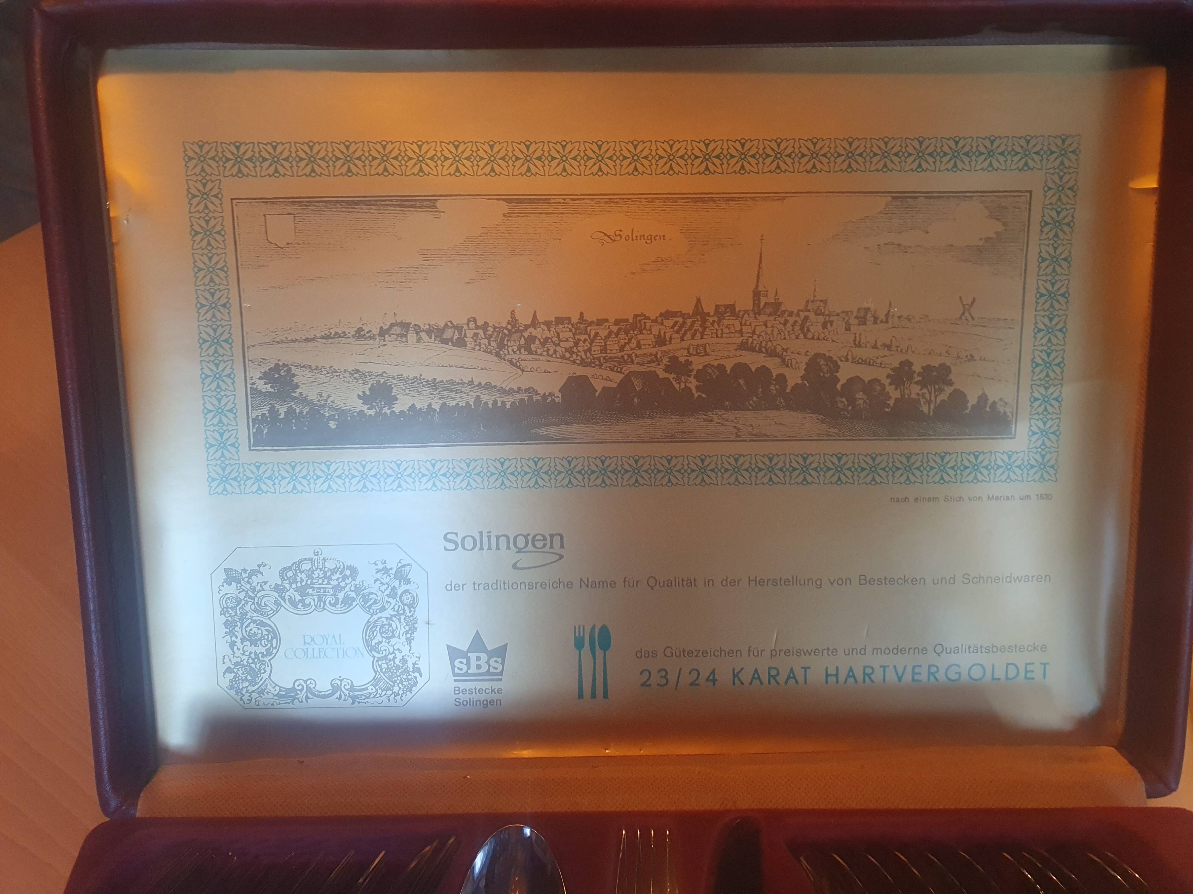 Cutlery set Solingen