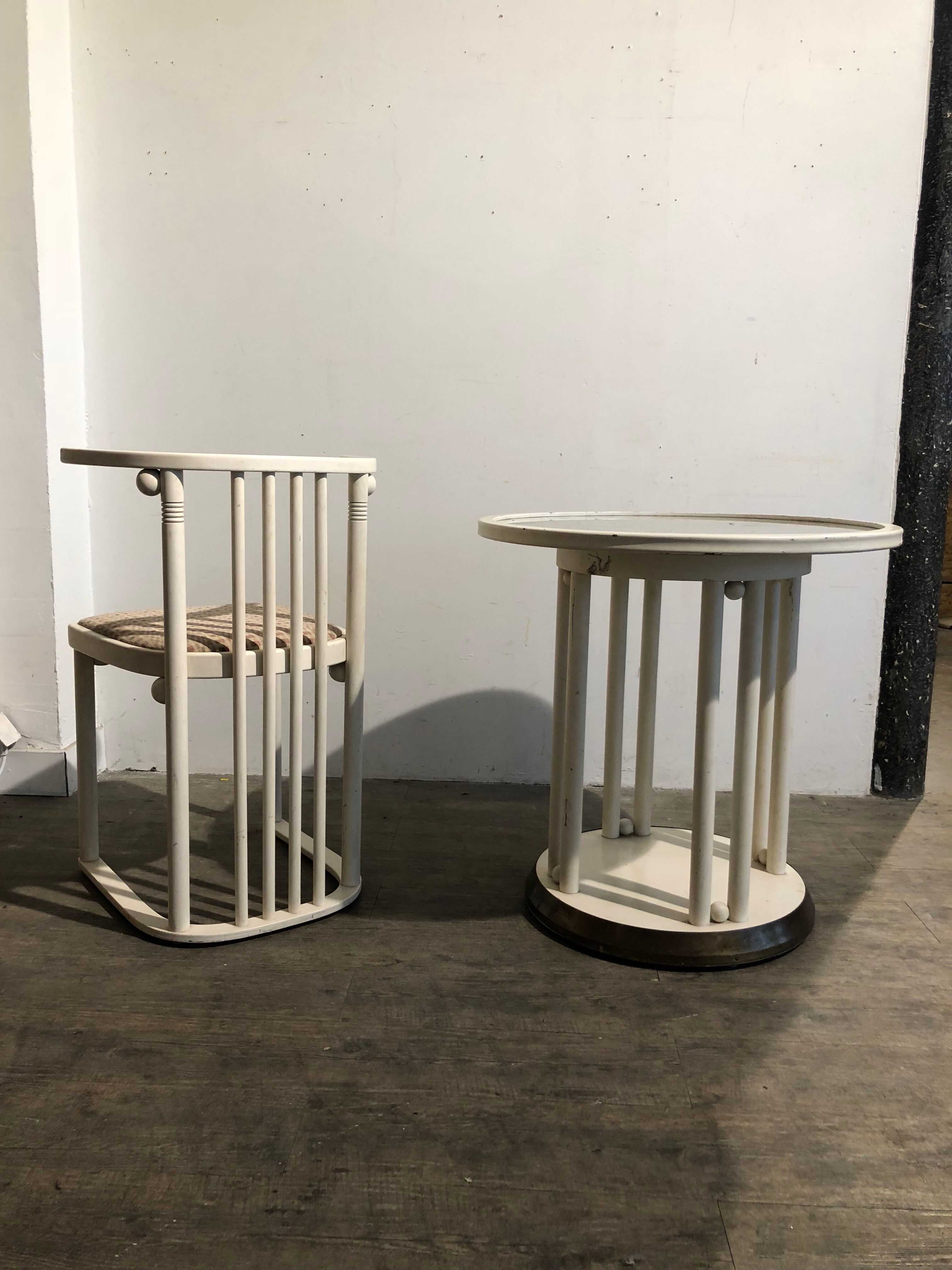 Table and Chair of Josef hoffmann