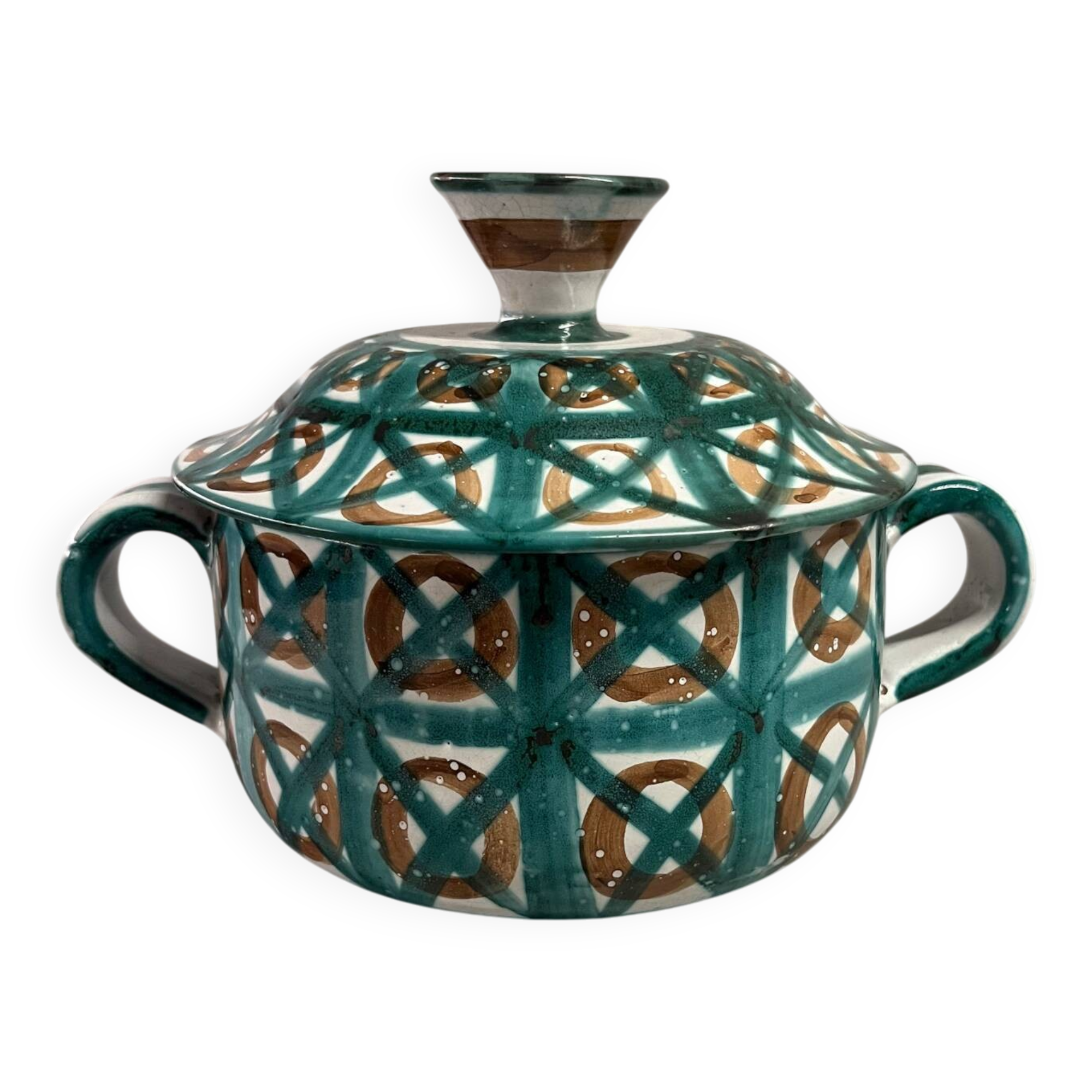 Large ceramic soup tureen by Robert Picault