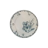 Flat plate of the earthenware factory of Creil and Montereau