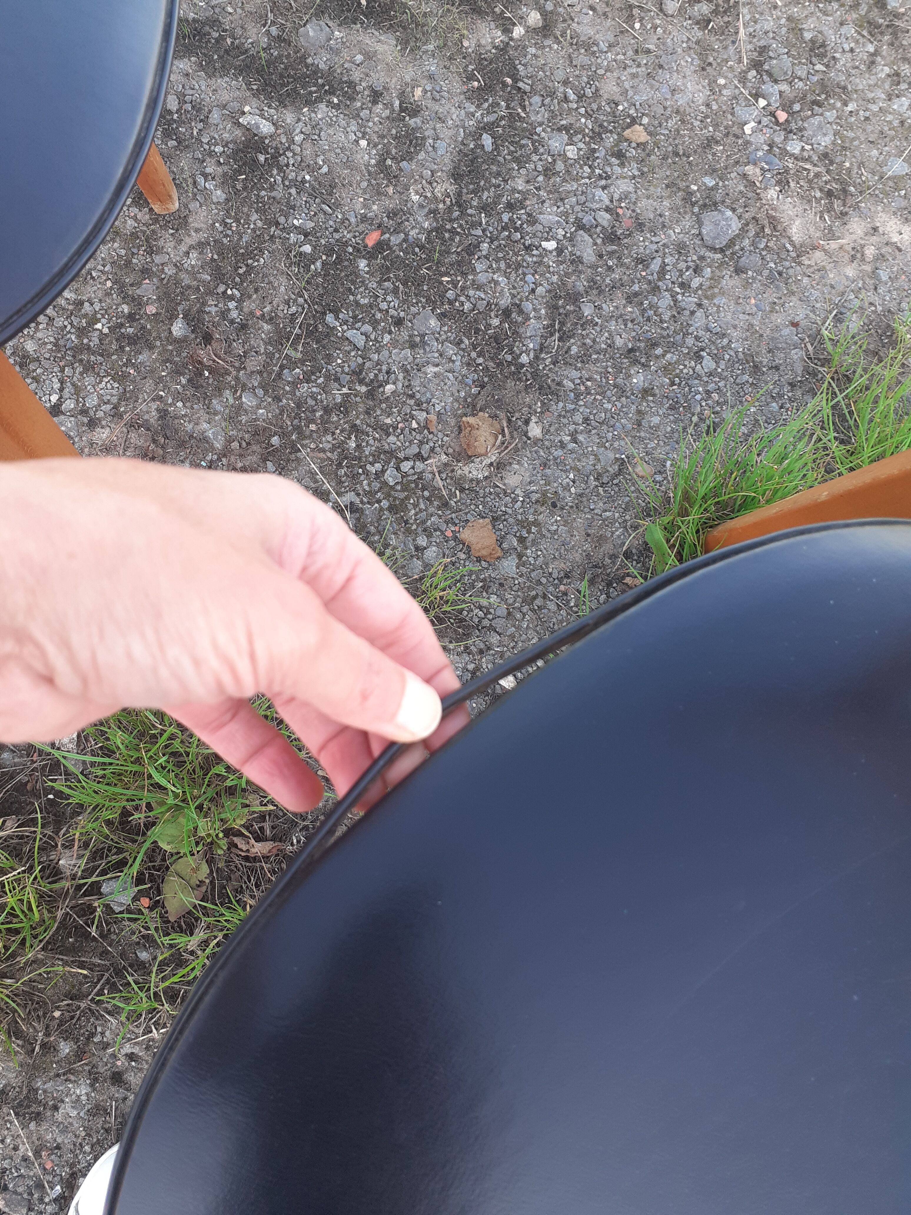 Paire de chaises vintage