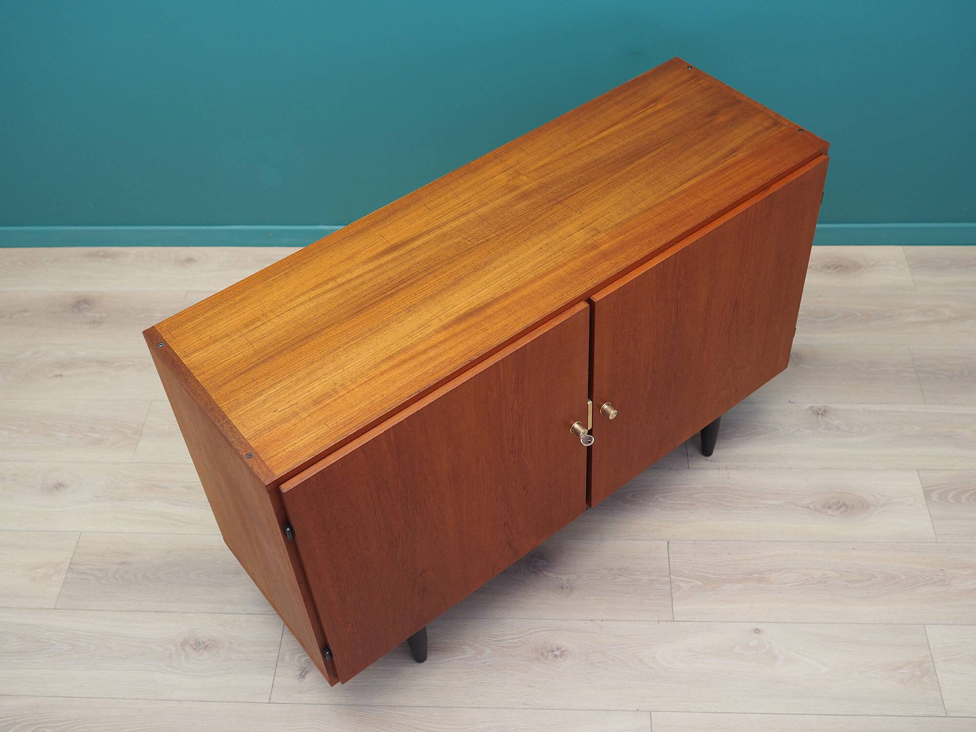 Teak cabinet, Danish design, 1970s, production: Denmark