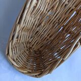 Wicker baguette bread pan