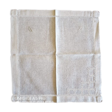 Antique table linen - monogrammed d (or a)