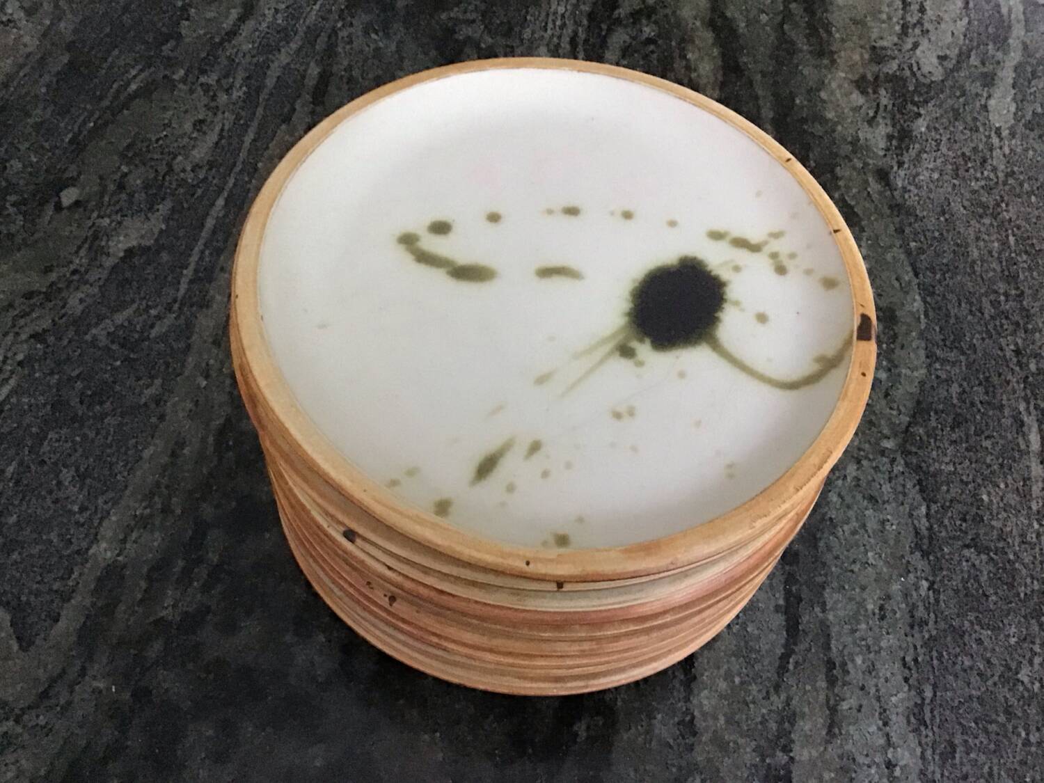 10 Vintage Plates from Gres de la Colombe