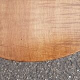 Wooden tripod stool with turned legs