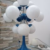 Sputnik lamp space age 12 globes 1970s