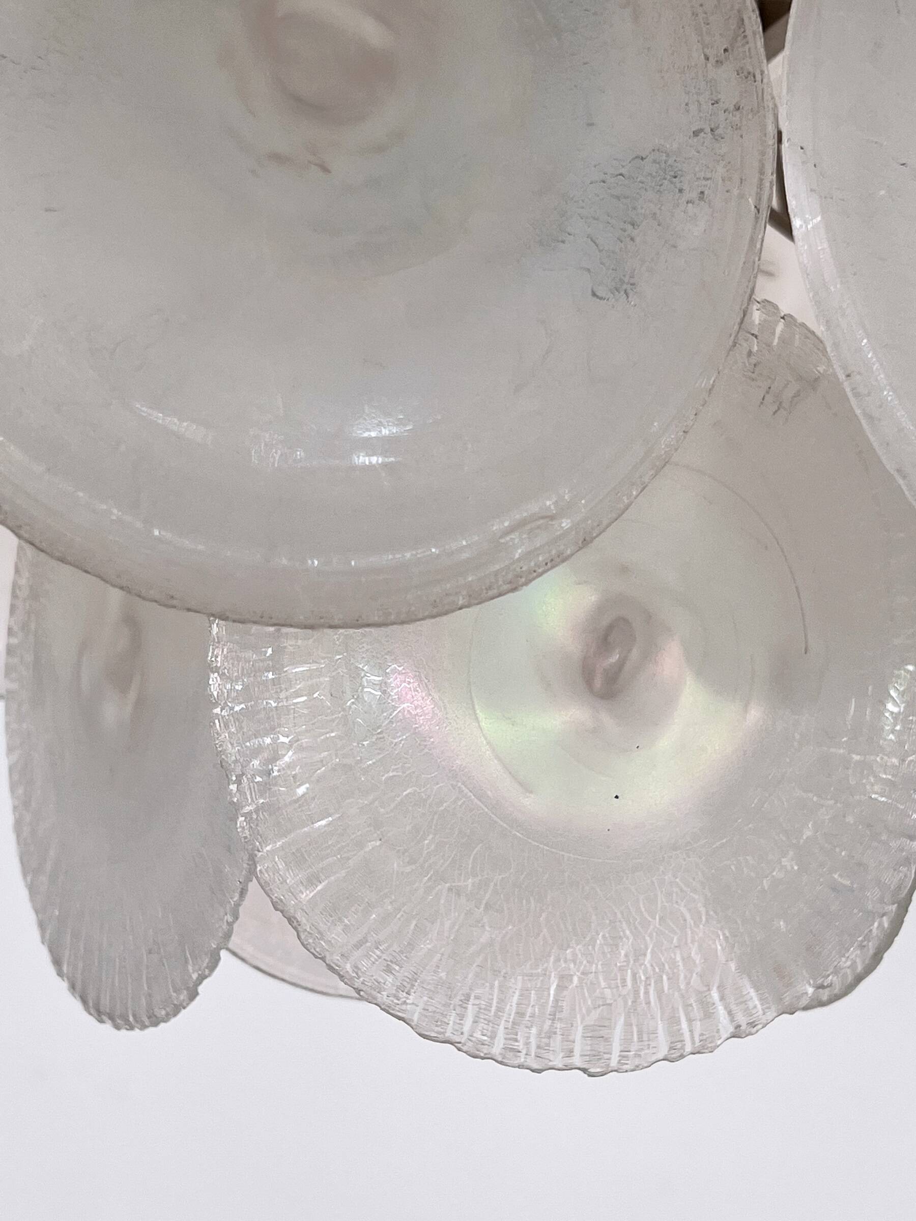 Italian Murano Chandelier by Carlo Nason for Mazzega, 70s