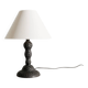 Vintage Danish Mid Century Sculptural Cast Iron Table Desk Lamp, 1940s