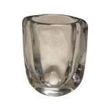 Set of 2 Vannes Crystal vases