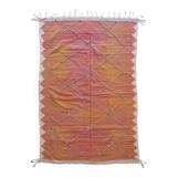 Pink Peach Kilim Rug - 300 x 192 cm