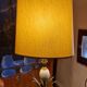 Ostrich egg lamp and pineapple in Jansen style
