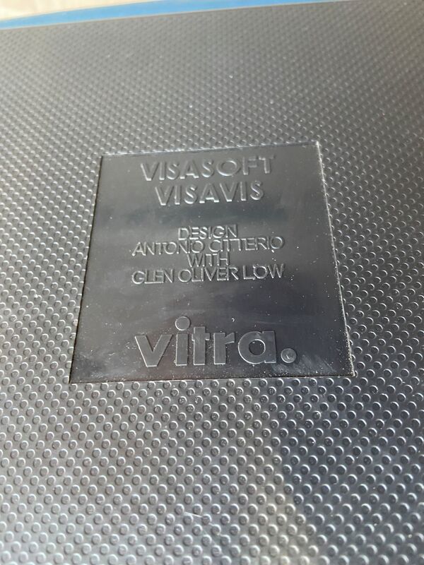 Lot de 6 chaises visavis visasoft par Antonio Citterio & Glen oliver löw vitra