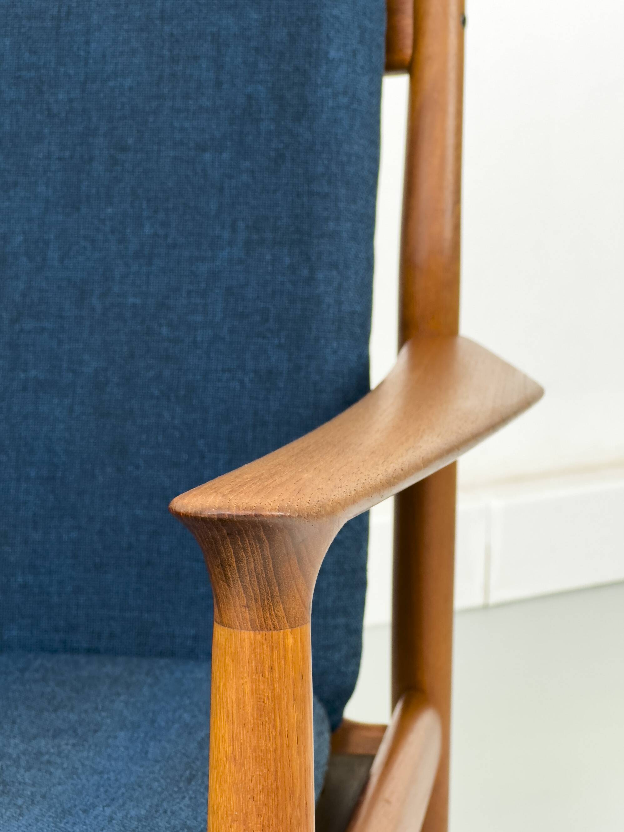 Danish Teak Lounge Sofa by Svend Aage Eriksen for Glostrup, 1960s
