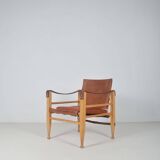 Danish Safari chair by Aage Bruun & Søn, 1950s