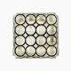 Mid-Century Glass Wall Light or Ceiling Light from Limburg, Germany, 1960s